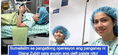 Diana Zubiri's eldest son undergoes 3rd operation for cleft palate