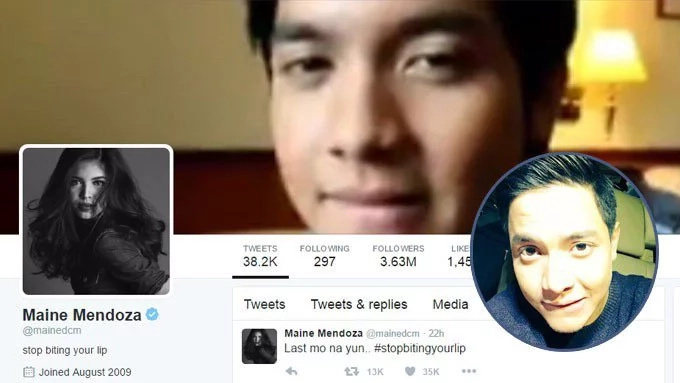 Maine to Alden: stop biting your lip Maine to Alden: stop biting your lip
