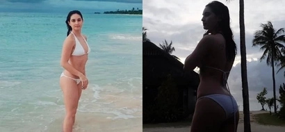 Coleen Garcia shows off her beach body in Balesin