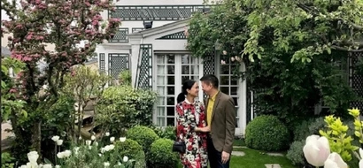 So posh! Heart Evangelista and husband now in Paris as part of their Europe vacay