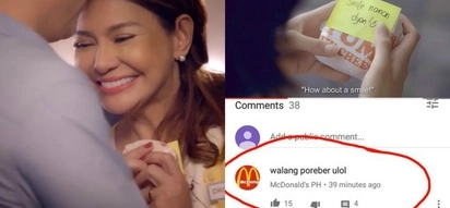Bitter McDonald's PH comments 'walang poreber' in Jollibee's new touching commercial