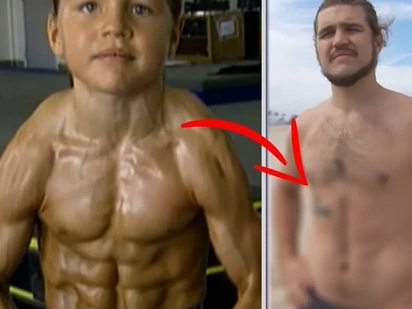 This famous kid bodybuilder was known for his extraordinary muscles. However, 16 years later his body totally changed ...