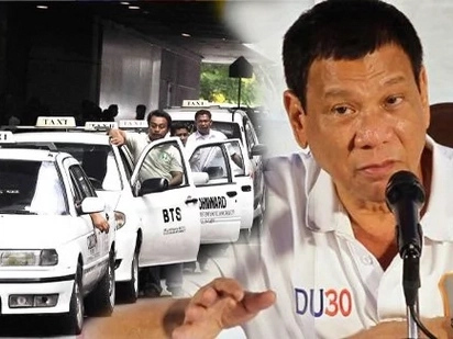 Furious Duterte vows to cut off balls of taxi drivers who molest passengers