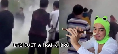 Bride is left screaming to disaster as wedding prank turns to disaster