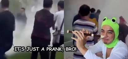 Bride is left screaming to disaster as wedding prank turns to disaster