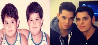Richard and Raymond Gutierrez together at the gym will give you a blast from the past