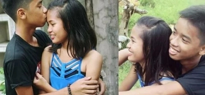Bes Tinalo Ka Pa! Look, Alleged Tween Couple Posed Prenup Photoshoot!