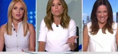 Australian TV Host Has A Tantrum Because Coworker Has Same Colored Dress