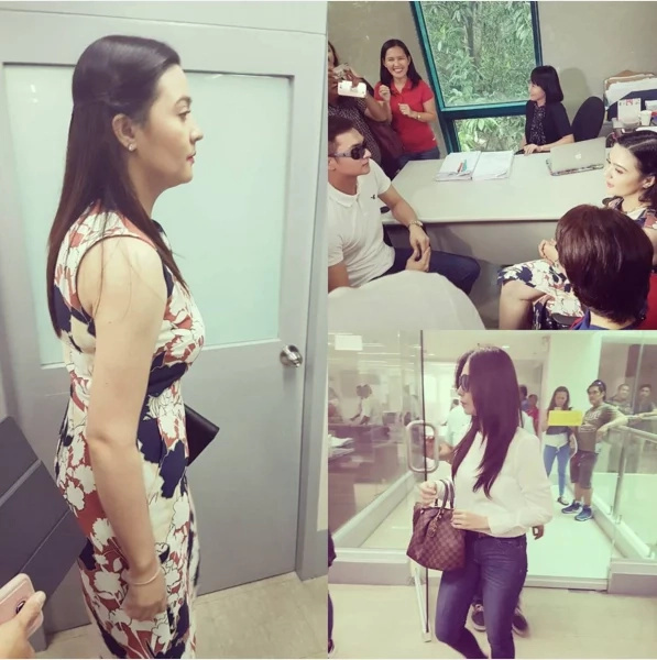 Sunshine Dizon, Timothy Tan, and the mistress meet for preliminary investigation Sunshine Dizon, Timothy Tan, and the mistress meet for preliminary investigation