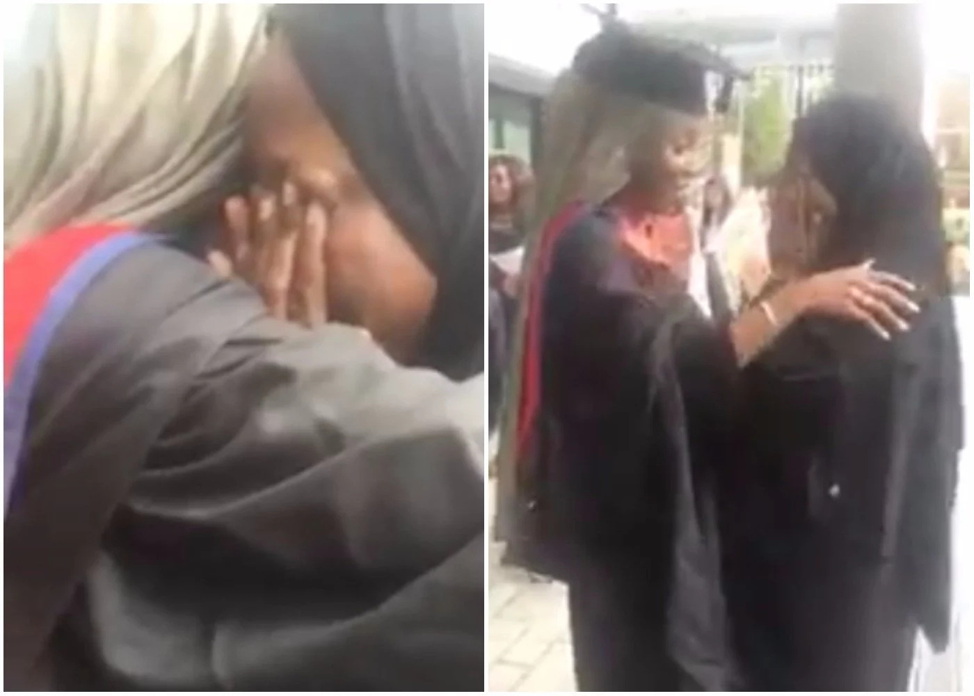 Ramla and her mother in the emotional video. Photo:Twitter/Ramla Tyrow Ramla and her mother in the emotional video. Photo:Twitter/Ramla Tyrow