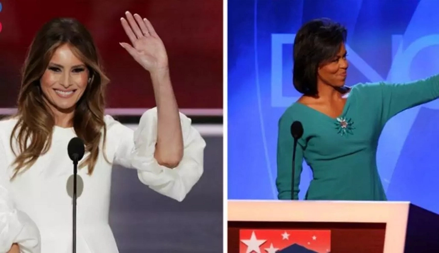 Melania Trump plagiarized Michelle Obama’s speech Melania Trump plagiarized Michelle Obama’s speech