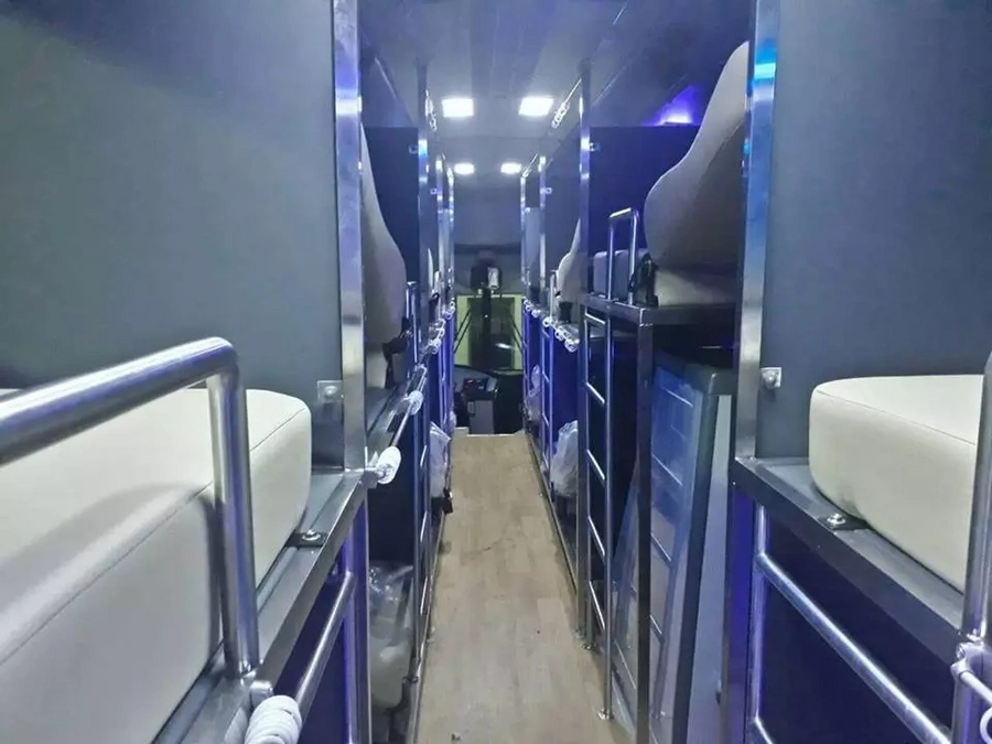Ang sarap naman sumakay diyan! This bus with large beds wows travelers going to Bicol Ang sarap naman sumakay diyan! This bus with large beds wows travelers going to Bicol