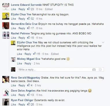 Netizen gets bullied after asking Duterte for martial law Netizen gets bullied after asking Duterte for martial law