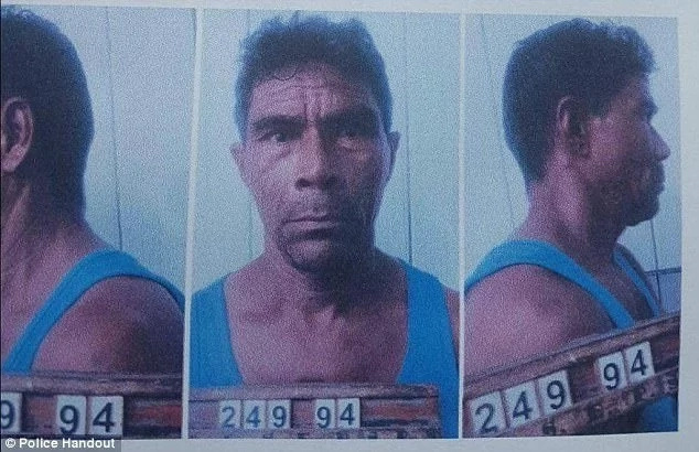 Makeup could not hide Francisco's identity Makeup could not hide Francisco's identity
