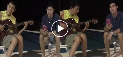 Rodjun Cruz and Tirso Cruz III show off their musical talents in their smooth cover of 'Versace on the Floor'
