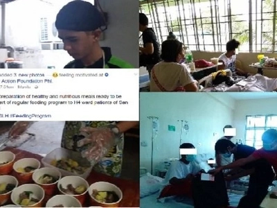 Upping the love: Support group fights AIDS with healthy tummy at San Lazaro Hospital