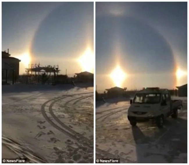 3 SUNS appear in sky in rare atmospheric occurrence and the view will blow you away (photos, video) 3 SUNS appear in sky in rare atmospheric occurrence and the view will blow you away (photos, video)