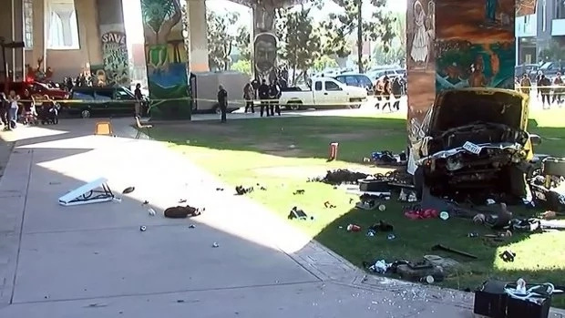 Truck Plunges From Bridge Onto Crowd And Killed FOUR PEOPLE In San Diego Truck Plunges From Bridge Onto Crowd And Killed FOUR PEOPLE In San Diego