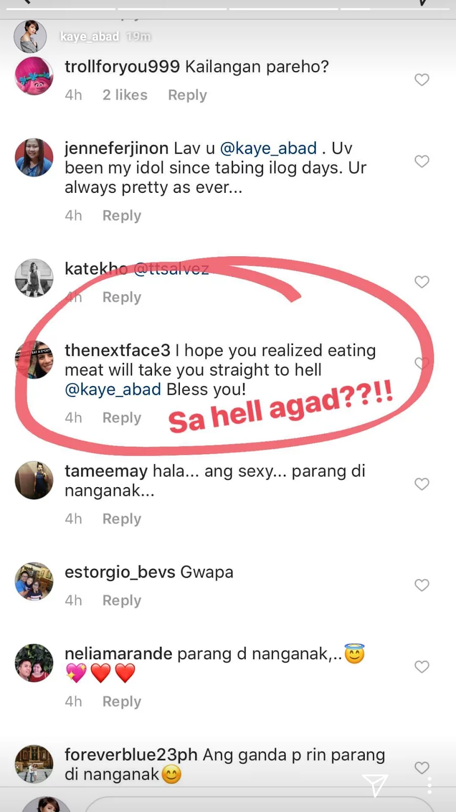 Via Instagram: kaye_abad Via Instagram: kaye_abad