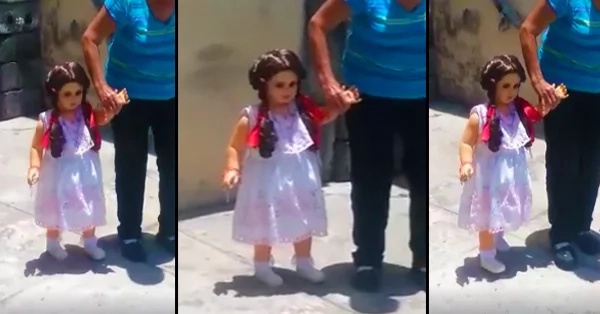 Bewitched doll only walks with no one else but its owner Bewitched doll only walks with no one else but its owner