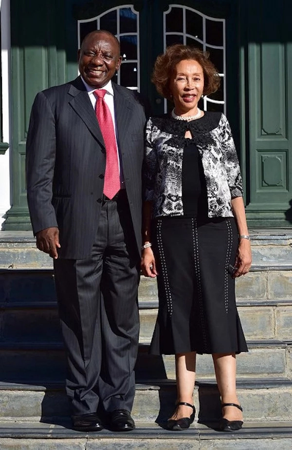 President Cyril Ramaphosa with First Lady Tshepo Motsepe. Source: Google President Cyril Ramaphosa with First Lady Tshepo Motsepe. Source: Google