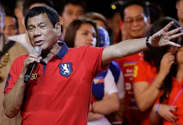 Duterte won't ride with No. 1 license plate