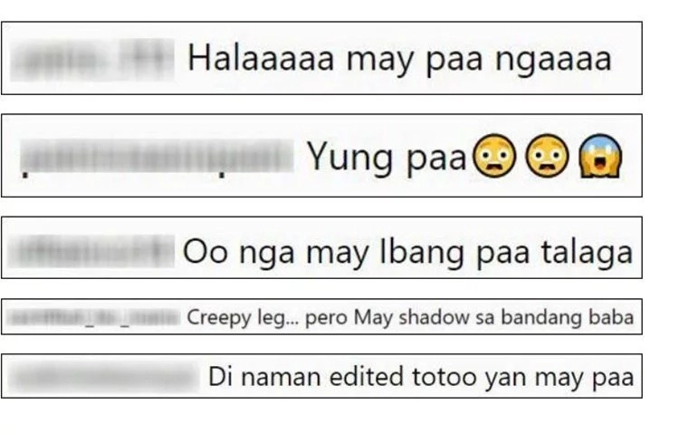 Alleged ghost leg appears in La Luna Sangre cast photo Alleged ghost leg appears in La Luna Sangre cast photo
