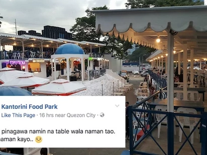 This food park doesn’t have customers so here’s what they posted online!