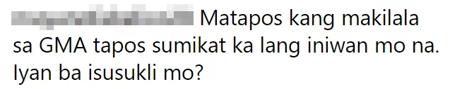 Wala raw utang na loob? Ryza Cenon gets bashed for transferring to Kapamilya network Wala raw utang na loob? Ryza Cenon gets bashed for transferring to Kapamilya network