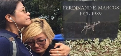 Hindi siya karapat-dapat! Devastated protester weeps as dictator’s body touches sacred LNMB grounds