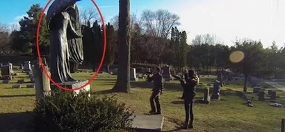 Golden statue turned into black. The curse started and people who touched it died