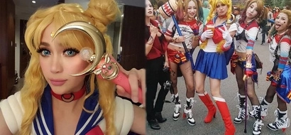 Kuhang kuha nya! Arci Muñoz nails her Sailor Moon costume from head to toe