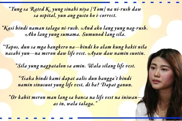 Isiniwalat ang totoong nangyari! Janica Nam Floresca speaks up on alleged loopholes in earlier reports about Franco's drowning incident Isiniwalat ang totoong nangyari! Janica Nam Floresca speaks up on alleged loopholes in earlier reports about Franco's drowning incident