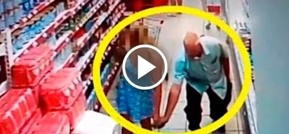 What this Russian pervert did to a young girl in supermarket will shock you