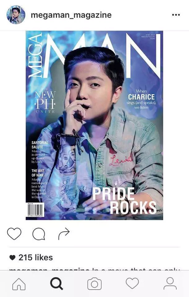 Charice Pempengco lands on men's magazine cover Charice Pempengco lands on men's magazine cover