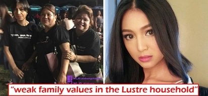 Wag kami day! Netizens slam Nadine Lustre's family values after parents and uncles support her 'live-in' principles