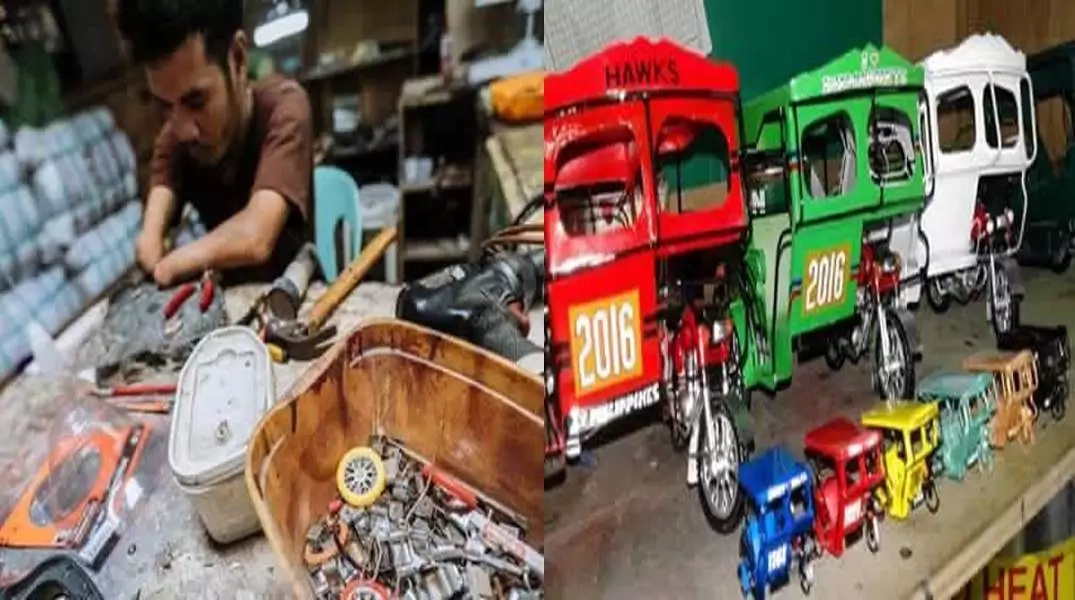 Disabled man creates amazing minituare vehicles Disabled man creates amazing minituare vehicles