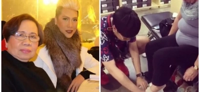 Ang sweet kay inay! Vice Ganda's thoughtful gesture to his mother while shoe shopping has got netizens swooning