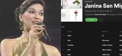 Netizen creates hilarious playlist to pay tribute to Janina San Miguel’s viral Bb. Pilipinas 2008 Q&A portion