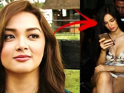 Kim Domingo reportedly disrespected Meg Imperial during pictorial. What Kim allegedly did to Meg while using her phone will shock you!