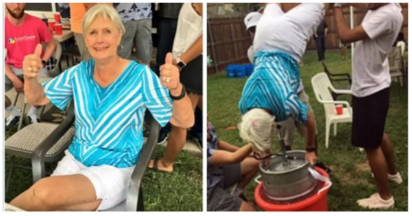And the “Coolest Grandma” award goes to… This 79-year-old grandmother does a celebratory keg stand for grandson’s graduation And the “Coolest Grandma” award goes to… This 79-year-old grandmother does a celebratory keg stand for grandson’s graduation