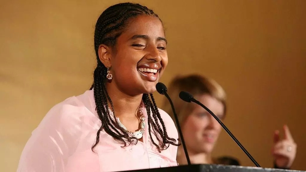 Nigussie was awarded for her work promoting disability rights. Photo: Africa News