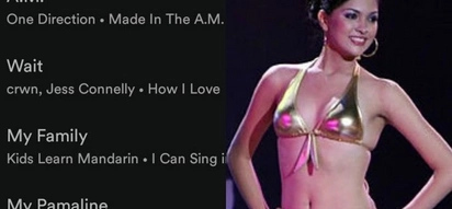 Ang daming time! Netizen creates a Spotify playlist out of this beauty queen's iconic speech