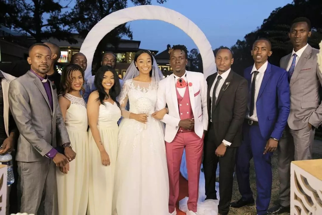 After their 'wedding' Willy Paul takes Jamican singer Alaine to Bishop Kiuna's church