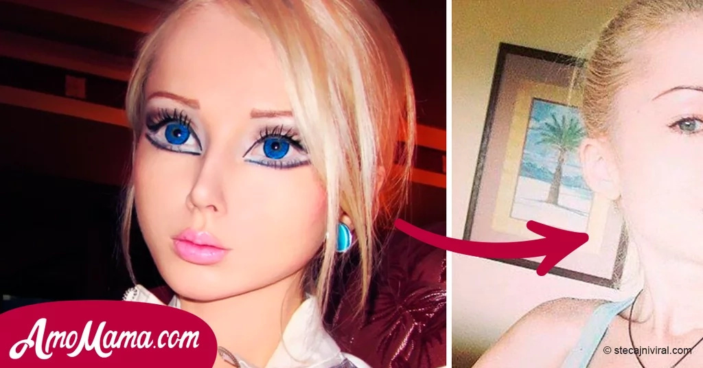 This Girl Was Called A Human Barbie Doll, But Then She Showed Herself Without Make-up...