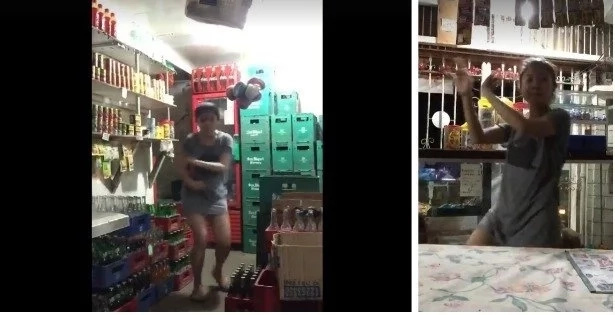 Miss Tindera, hataw kung gumiling! This lady surprises netizens with her amazing dance moves while making bantay the tindahan! Miss Tindera, hataw kung gumiling! This lady surprises netizens with her amazing dance moves while making bantay the tindahan!