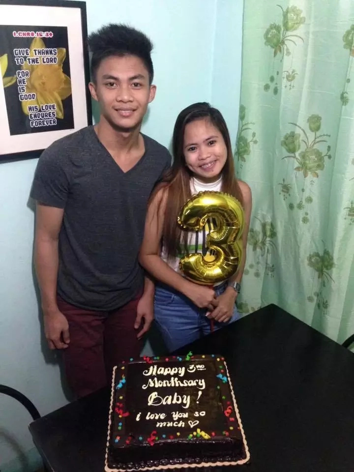 Girl goes viral for giving cake to boyfriend every monthsary Girl goes viral for giving cake to boyfriend every monthsary