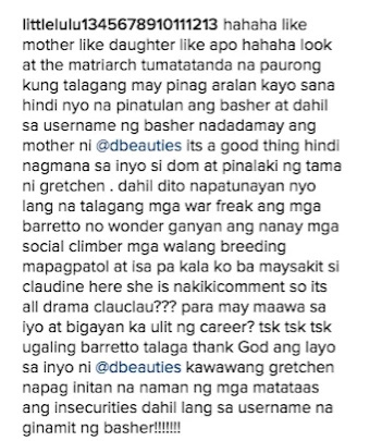 Claudine Barretto claps back at rude commenters: “Leave our family alone!” Claudine Barretto claps back at rude commenters: “Leave our family alone!”
