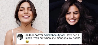 Lovi Poe is loved by this internationally acclaimed author who panics whenever she reads her books