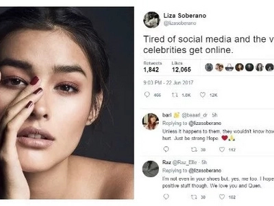 Tigilan na kasi ang pangbabash! Liza Soberano tweets about being tired of 'verbal abuse' she gets online
